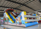 Outdoor Roller Coaster Commercial Inflatable Water Slides High Slide Design
